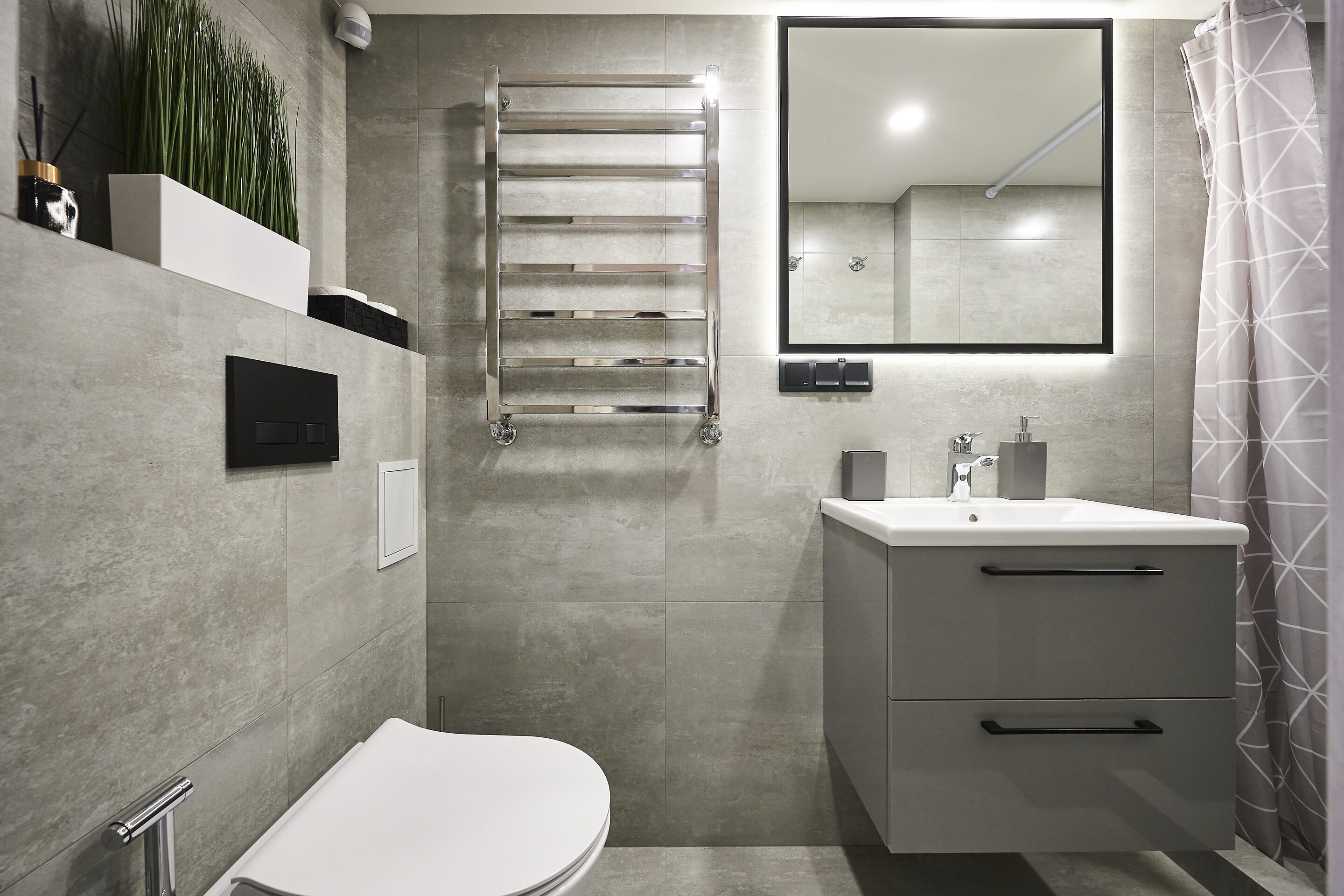 Shared bathroom